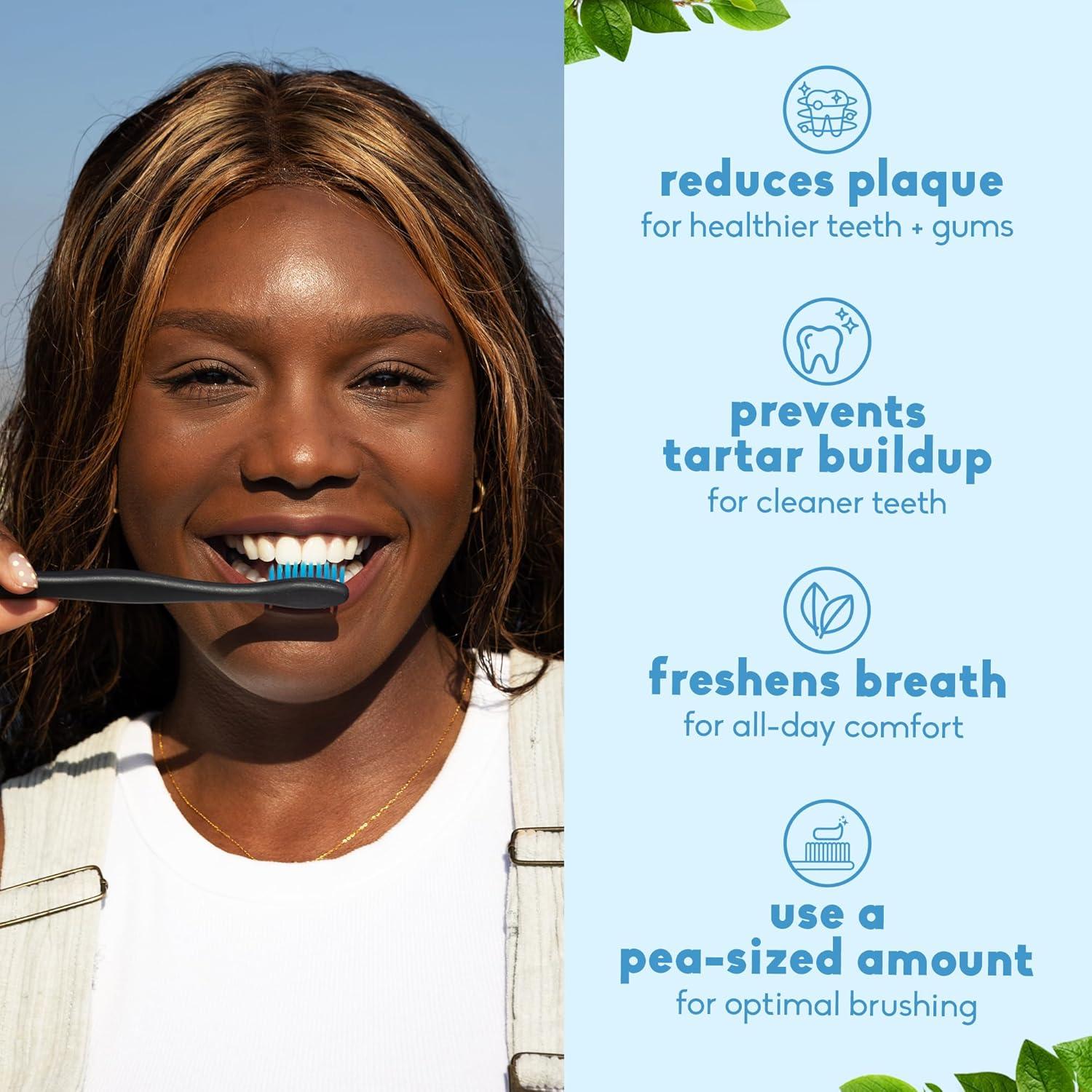image:imageThe Humble Co FluorideFree for Sensitive Teeth Toothpaste Spearmint Toothpaste with Xylitol amp Nano Hydroxyapatite for Adults SLS Free Dental Oral Care amp Hygiene 2 PackSensitive
