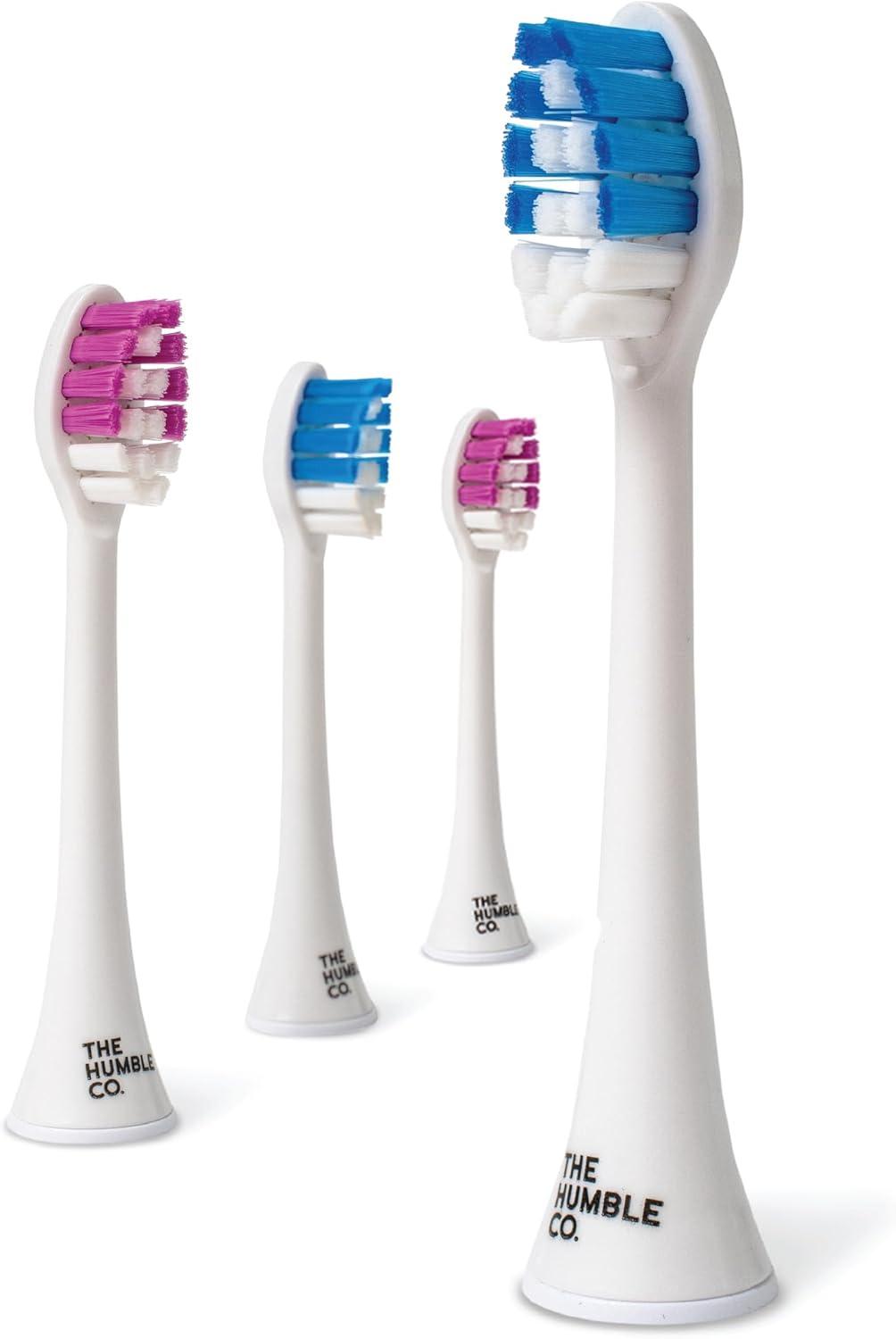image:imageThe Humble Co PlantBased Electric Toothbrush Heads Compatible with Philips Sonicare Toothbrushes Replacement Toothbrush Heads with Soft Bristles Dental Oral Care amp Hygiene Regular Bristles
