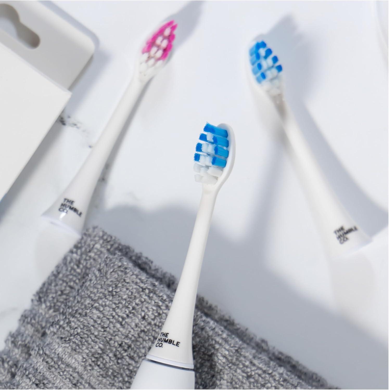 image:imageThe Humble Co PlantBased Electric Toothbrush Heads Compatible with Philips Sonicare Toothbrushes Replacement Toothbrush Heads with Soft Bristles Dental Oral Care amp Hygiene Regular Bristles